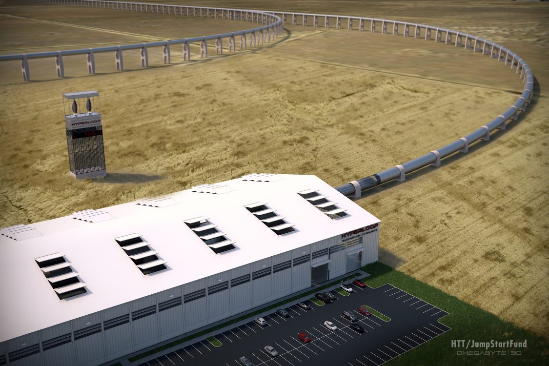 Hyperloop test track