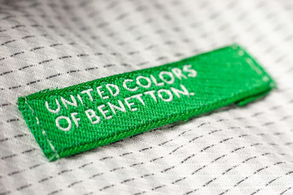 United Colors of Benetton shirt label